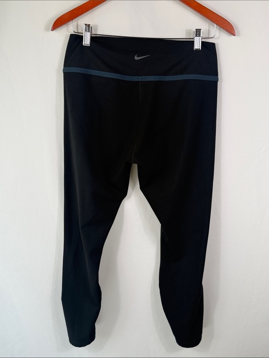 Nike Other - Nike One Dri-Fit Black Leggings with Light Blue Piping Womens Size XL inseam 24”